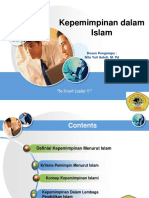 Kepemimpinan Dalam Islam