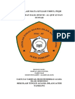 (Print) Ushul Fiqh - Sumber Dan Dalil Hukum