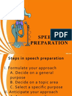 Speech Preparation