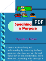 Speaking With A Purpose