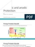 Cathodic and anodic Protection 2021