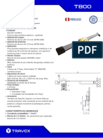 Tranca de Seguridad T800 Travex 2021