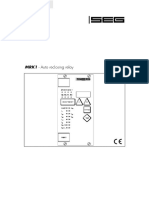 MRK1 - Auto Reclosing Relay