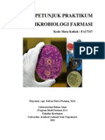 Petunjuk Praktikum Mikrobiologi Farmasi 2021 2022 Fix