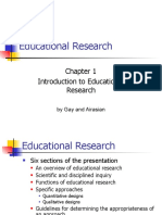 Introduction To Educational Research