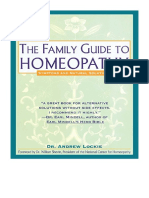 The Family Guide To Homeopathy: Symptoms and Natural Solutions - Andrew Dr. Lockie