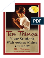 Ten Things Your Student With Autism Wishes You Knew - Philosophy & Social Aspects