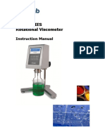 One Series Rotational Viscometer: Instruction Manual