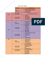 Jadwal Lomba Update