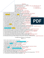 Conditional Sentences: Mixed Types