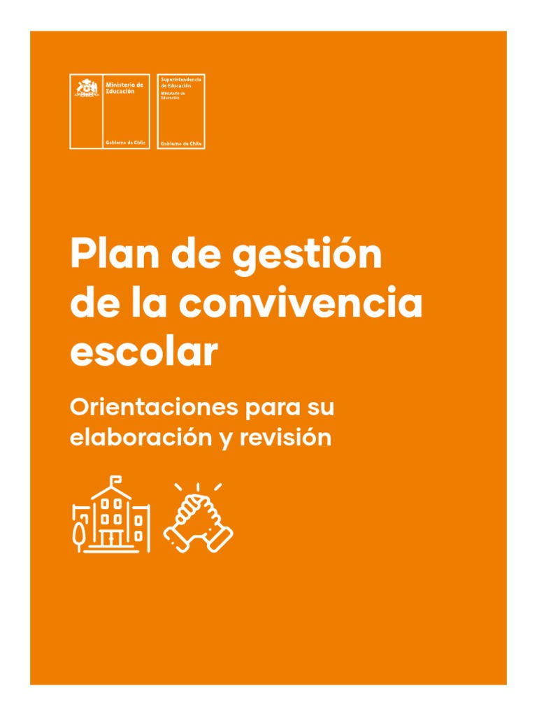 Plan de Gestion de Convivencia Escolar | PDF | Aprendizaje | Educación ...