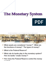 Chapter 11 the Monetary System