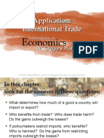 Chapter 6 Market and Welfare Application International Trade