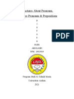 Structures About Pronouns (Abd Rasid)