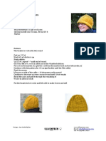 Beanie With Cables: Materials