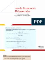 Apuntes de Ecuaciones Diferenciales DIA 2