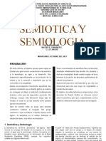 Semiotica y Semiologia