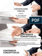 Contrataciones Públicas: Profesor Dr. Omar Abraham Ahomed Chávez