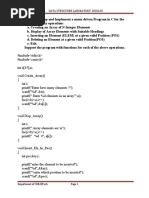 Dsa - Lab Manual-18csl38