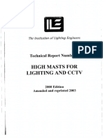 Technical Report No 7 High Masts for Lighting and Cctv