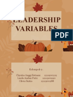 LEADERSHIP VARIABLES