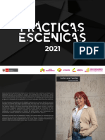 Programa de Mano Prácticas Escénicas 2021 ENSAD 1