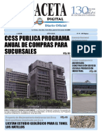 CCSS publica programa anual de compras para sucursales