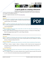 APA 6th Edition - A Quick Guide To Creating References: Books