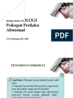 Kriminologi Psikopat Abnormalppt Oci Senjaya