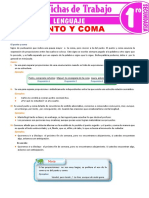 El punto y coma: signo de puntuación entre la coma y el punto