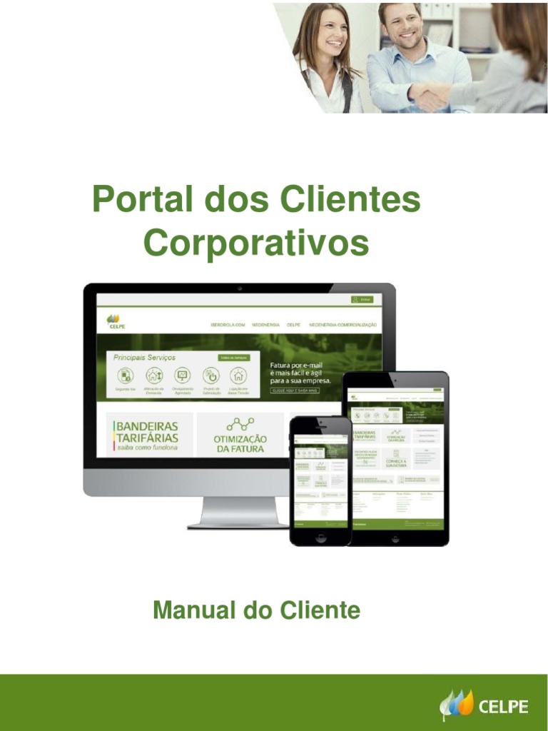 Manual Do Cliente Portal De Clientes Corporativos Pdf Modelo