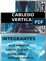 Exposicion de Cableado Vertical