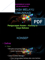 Bahasa Melayu Komunikasi