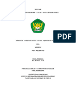 Materi Misbun Regulasi Perbankan Terkait Manajemen Risiko