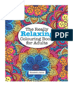 The Really RELAXING Colouring Book For Adults - Art Techniques & Principles