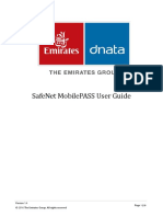 Safenet Mobilepass User Guide: © 2016 The Emirates Group. All Rights Reserved