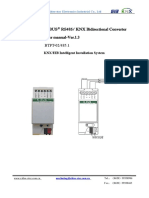 K-Bus RS485/ KNX Bidirectional Converter User Manual-Ver.1.3 BTPT-02/485.1