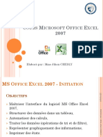 support de cours MS Office Excel 2007
