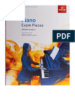 Piano Exam Pieces 2021 & 2022 - Grade 4 - Musical Scores, Lyrics & Libretti