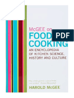 McGee On Food and Cooking: An Encyclopedia of Kitchen Science, History and Culture - Harold McGee