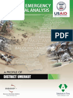PESA District Profile Umerkot Sindh Pakistan