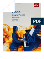Piano Exam Pieces 2021 & 2022 - Grade 1 - Musical Scores, Lyrics & Libretti