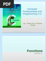 Computer Fundamentals and Programming in C: By: Pradip Dey & Manas Ghosh