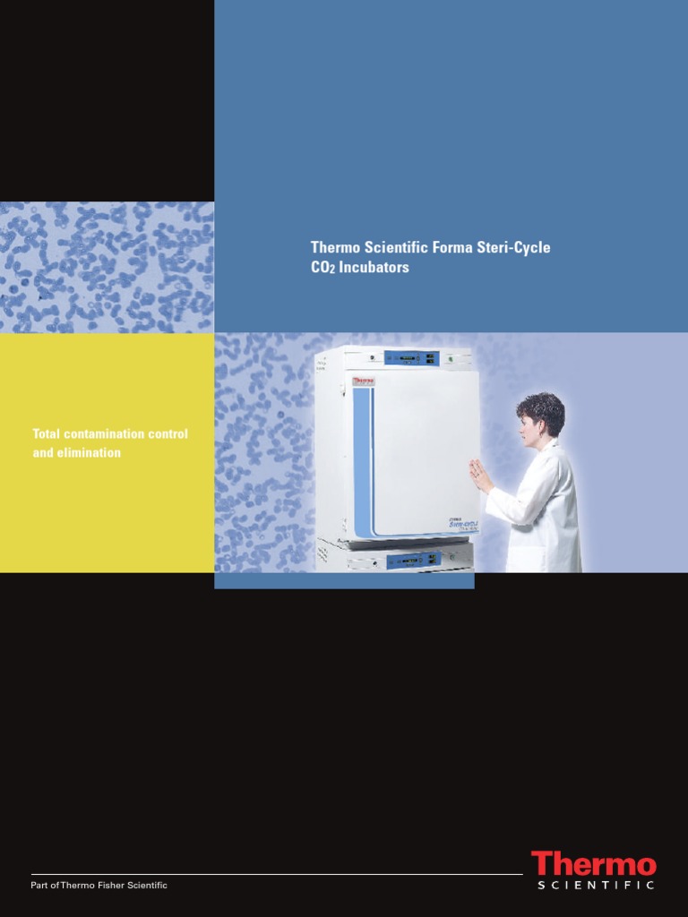 Air Jacketed SteriCycle CO2 Incubator PDF Sterilization