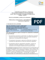 Guía de Actividades y Rúbrica de Evaluación - Unidad 3 - Fase 5 - Elaboración, Interpretación y Aplicabilidad de Protocolos en RM