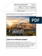Características de la civilización griega | PDF | Antigua Grecia | Zeus