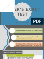 Fisher S Exact Test