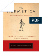 The Hermetica: The Lost Wisdom of The Pharaohs - Timothy Freke