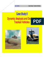Dynamic Analysis and Design of Tracked Vehicles: Case Study II