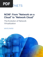 NCNF: From "Network On A Cloud" To "Network Cloud": The Evolution of Network Virtualization